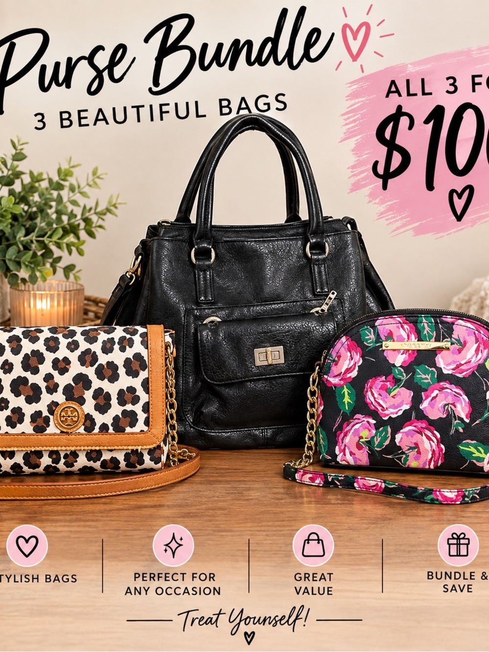 Black Leather Matt By Matt And Nat-Leopard Tory Burch-Floral Betsey Johnson